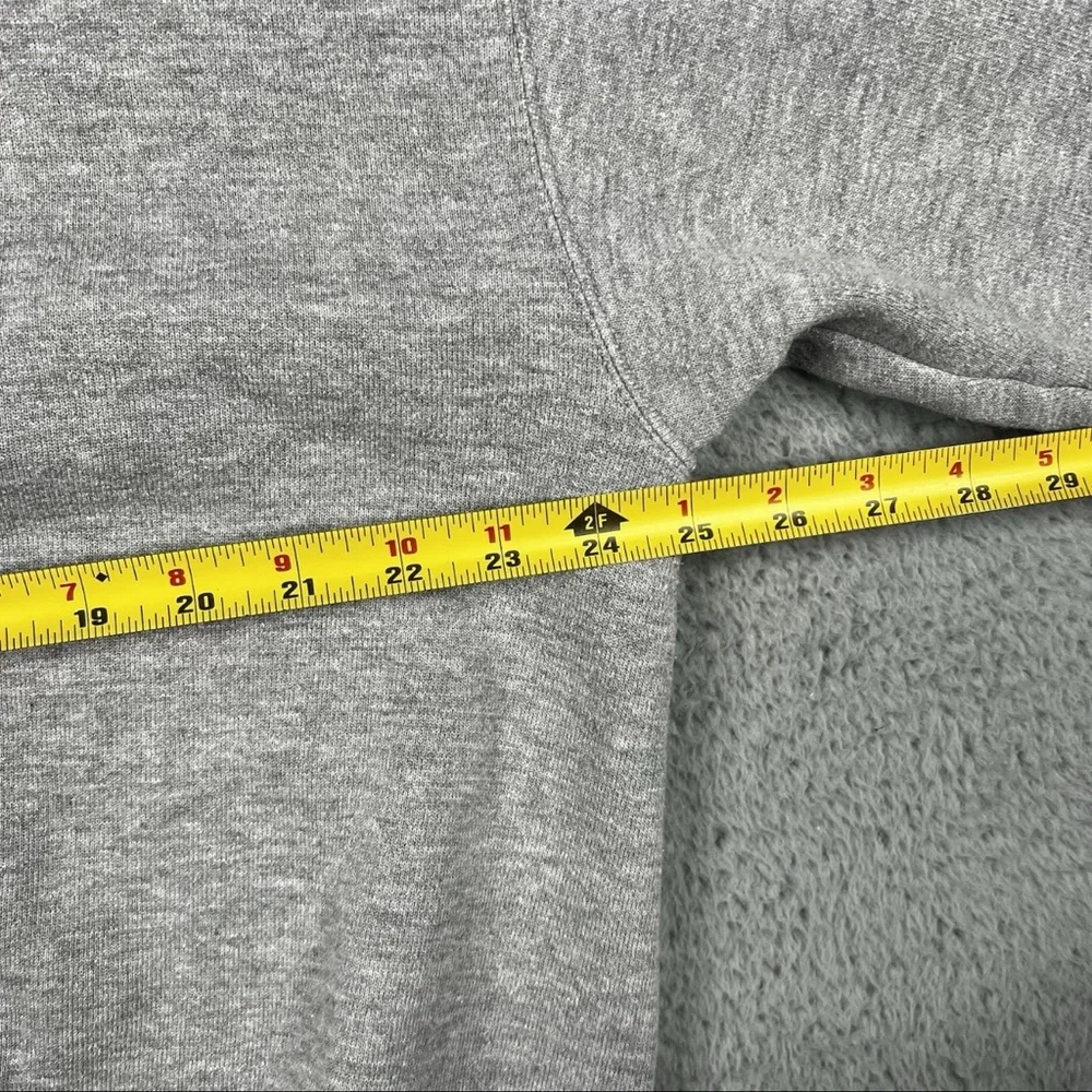 Vintage 90s Hoodie Sweatshirt Gray Pull Over Men’s Size Medium Martha’s Vinyard - Picture 6 of 11